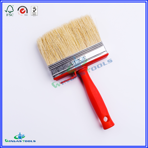 Hollow handle ceiling brush