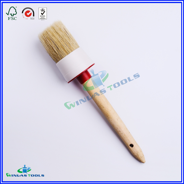 Round paint brush