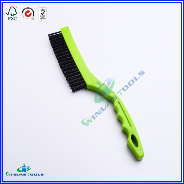 Long Plastic Handle Steel Wire Brush