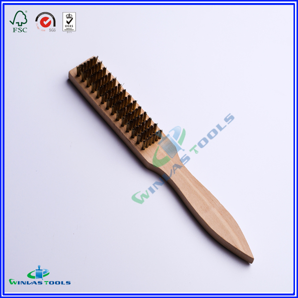 Wooden handle Wire Brush