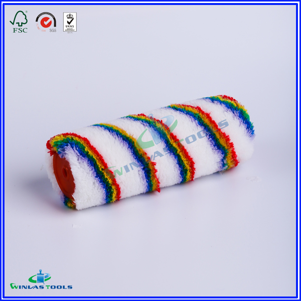 rainbow stripe Paint roller cover
