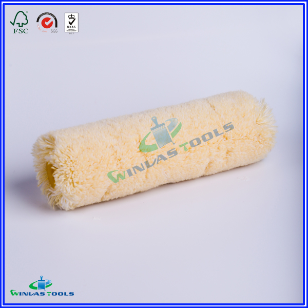 yellow white mixture Paint roller cover