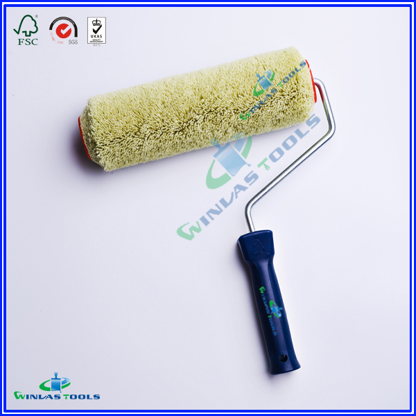 Green refill paint rollers handle