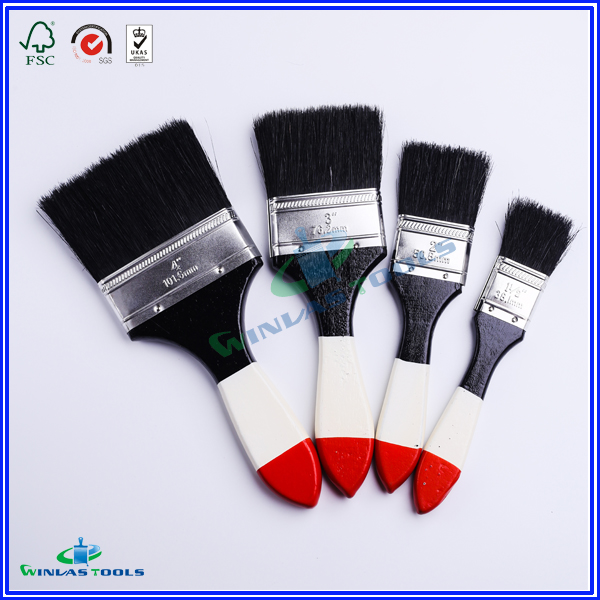 Black bristle Paint brush